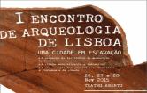 I Encontro de Arqueologia de Lisboa